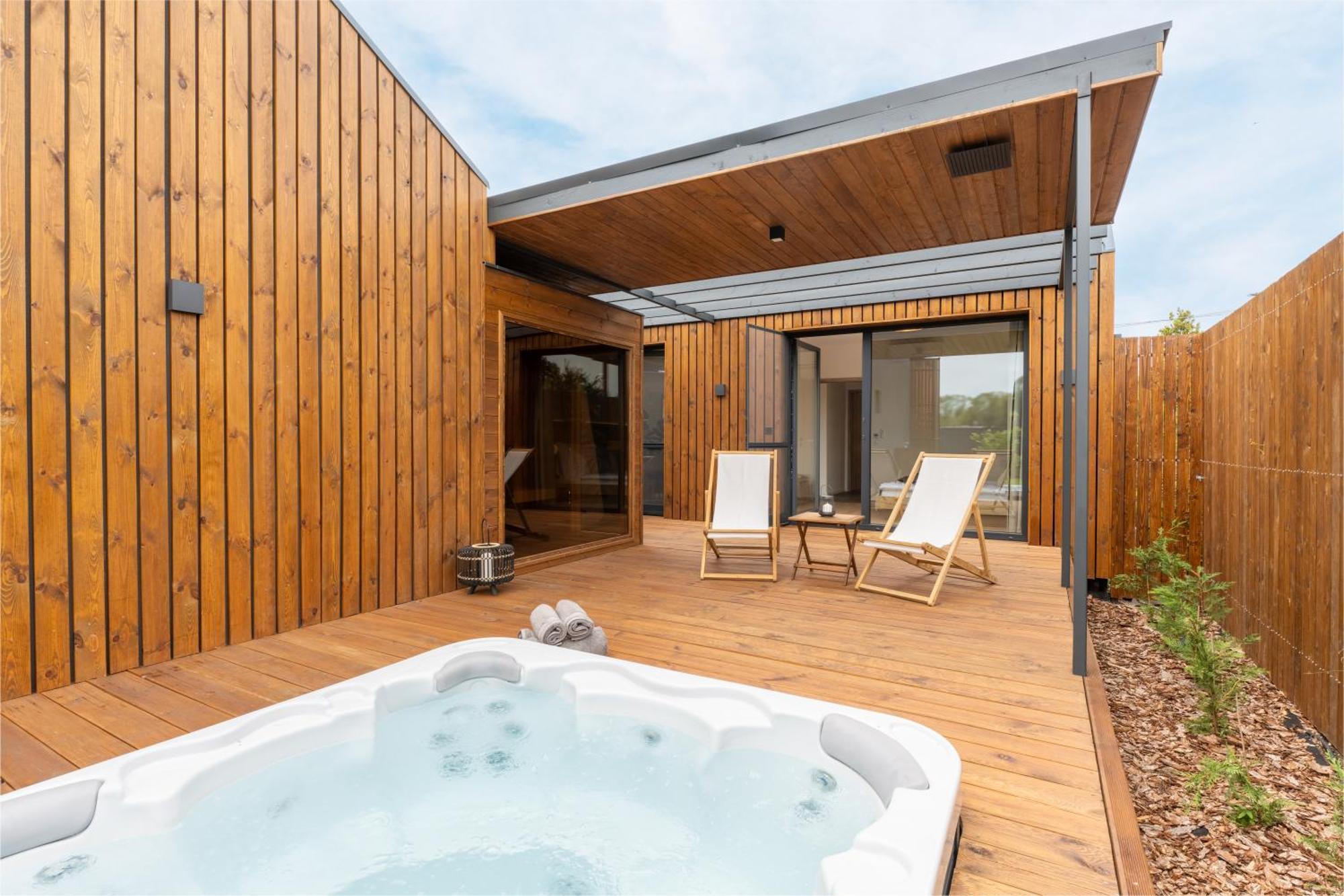 Natur Lodge Tiszafuered Case de vacanță *